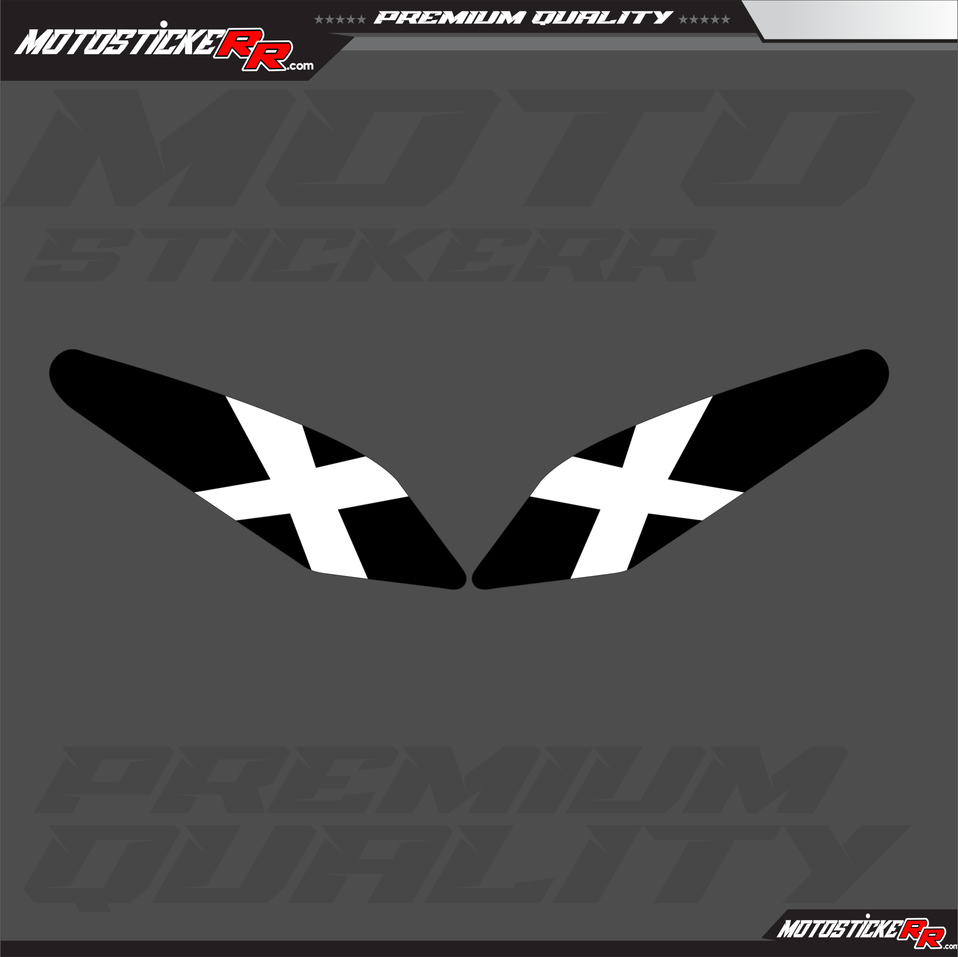 450SR FAR STİCKERİ