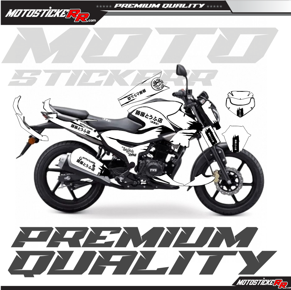 TVS RAİDER STİCKER SET