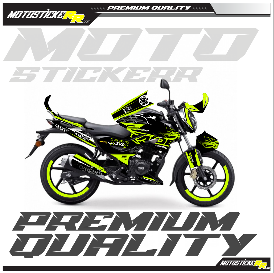 TVS RAİDER STİCKER SET