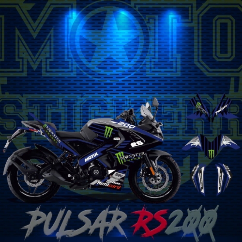 RS 200 STİCKER SET resmi