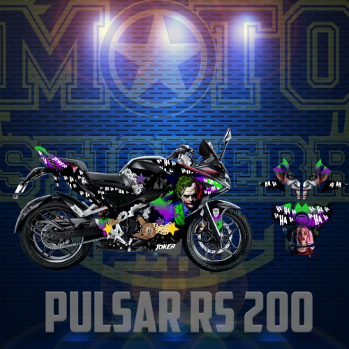 RS 200 STİCKER SET resmi