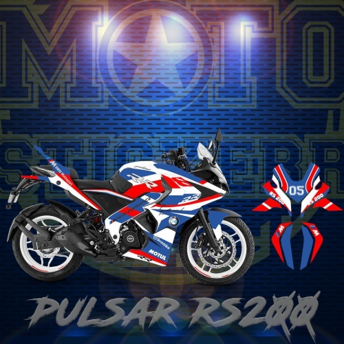 RS 200 STİCKER SET resmi