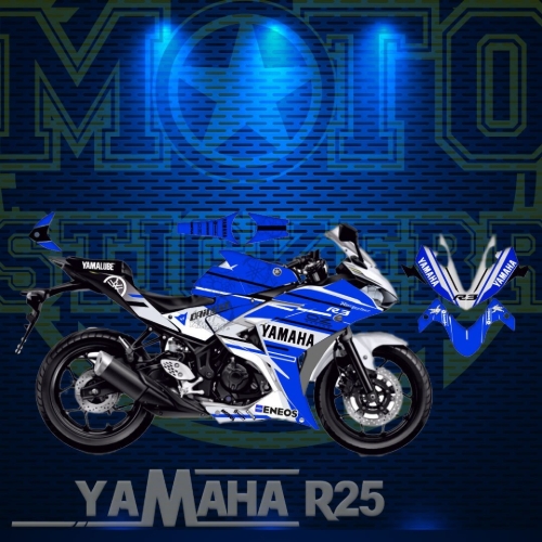 R25 STİCKER SET (2014-2018) resmi