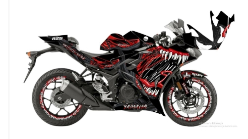 R25 STİCKER SET (2014-2018) resmi