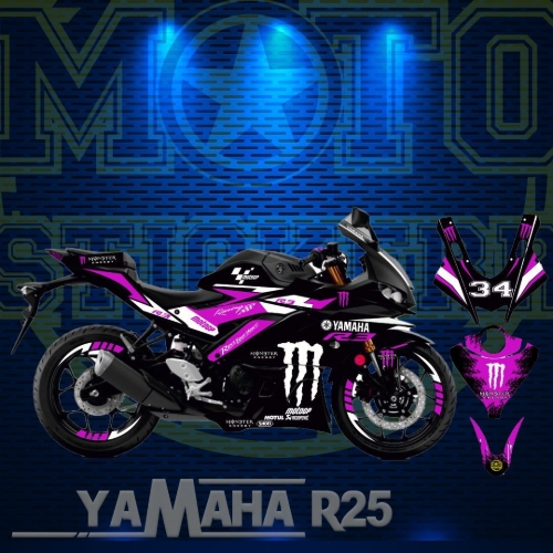 R25 STİCKER SET (2019-2024) resmi