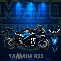 R25 STİCKER SET (2019-2024) resmi