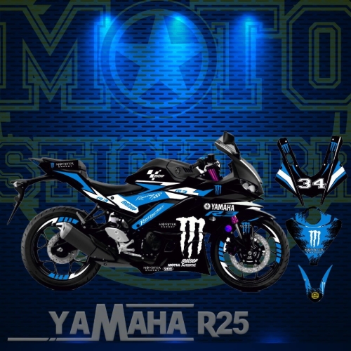 R25 STİCKER SET (2019-2024) resmi