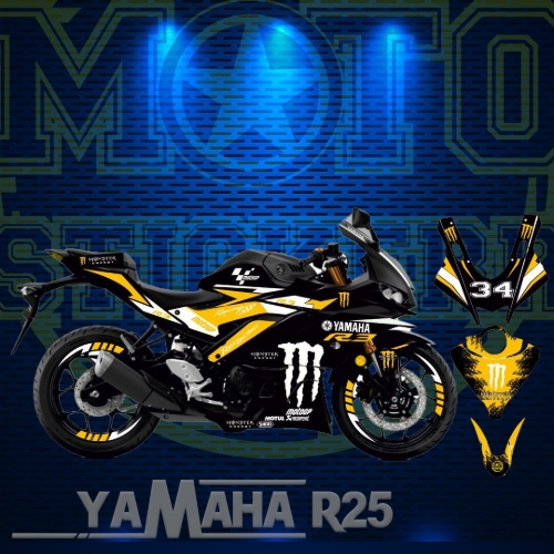 R25 STİCKER SET (2019-2024) resmi