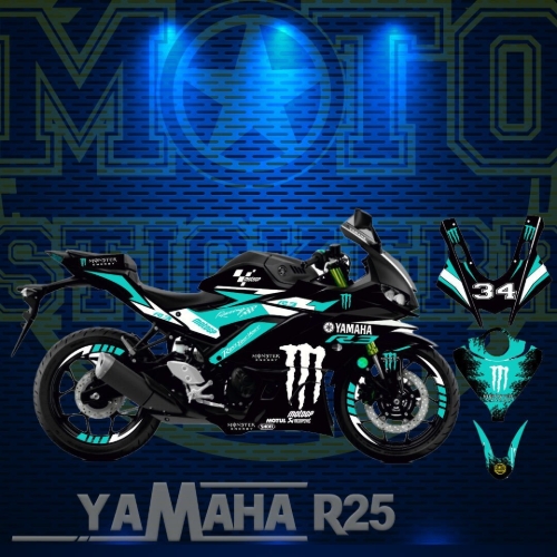 R25 STİCKER SET (2019-2024) resmi