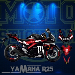 R25 STİCKER SET (2019-2024) resmi