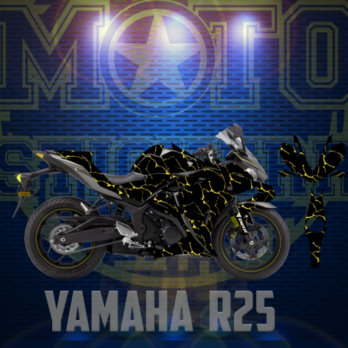 R25 STİCKER SET (2014-2018) resmi