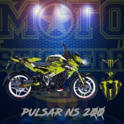 NS 200 STİCKER SET resmi