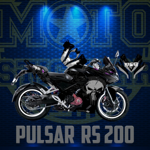 RS 200 STİCKER SET resmi