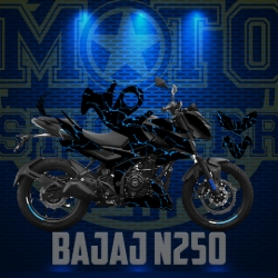 BAJAJ N250 STİCKER SET resmi