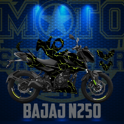 BAJAJ N250 STİCKER SET resmi