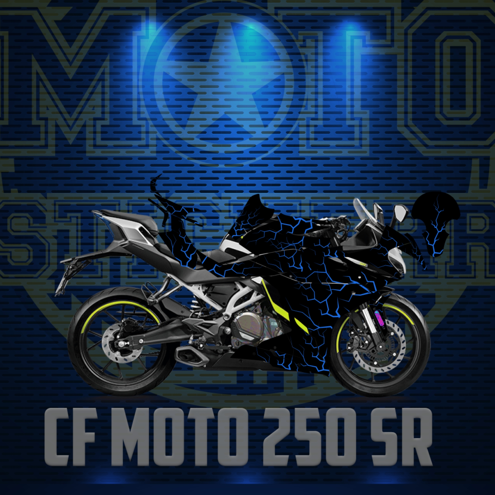 CF MOTO 250SR resmi
