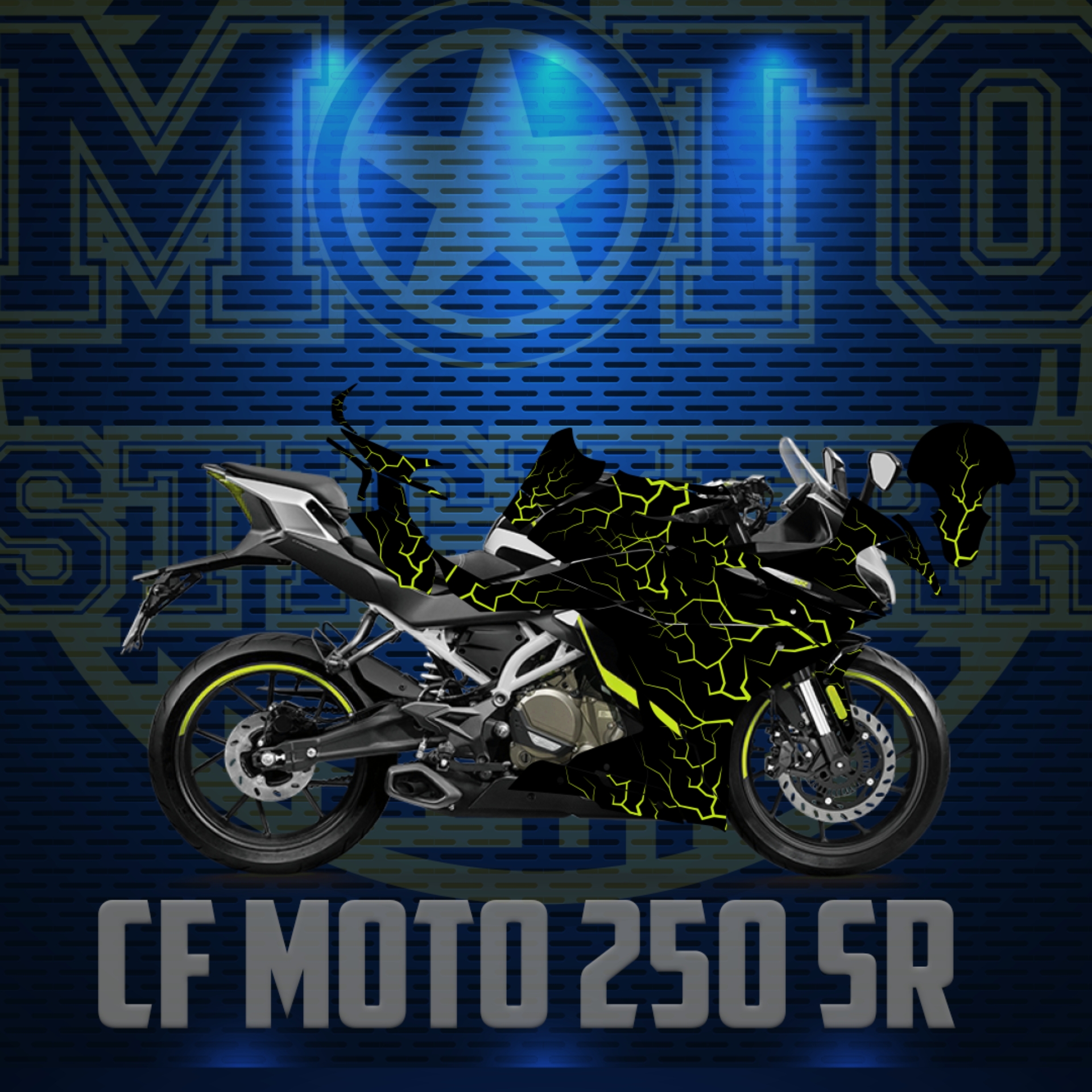 CF MOTO 250SR resmi