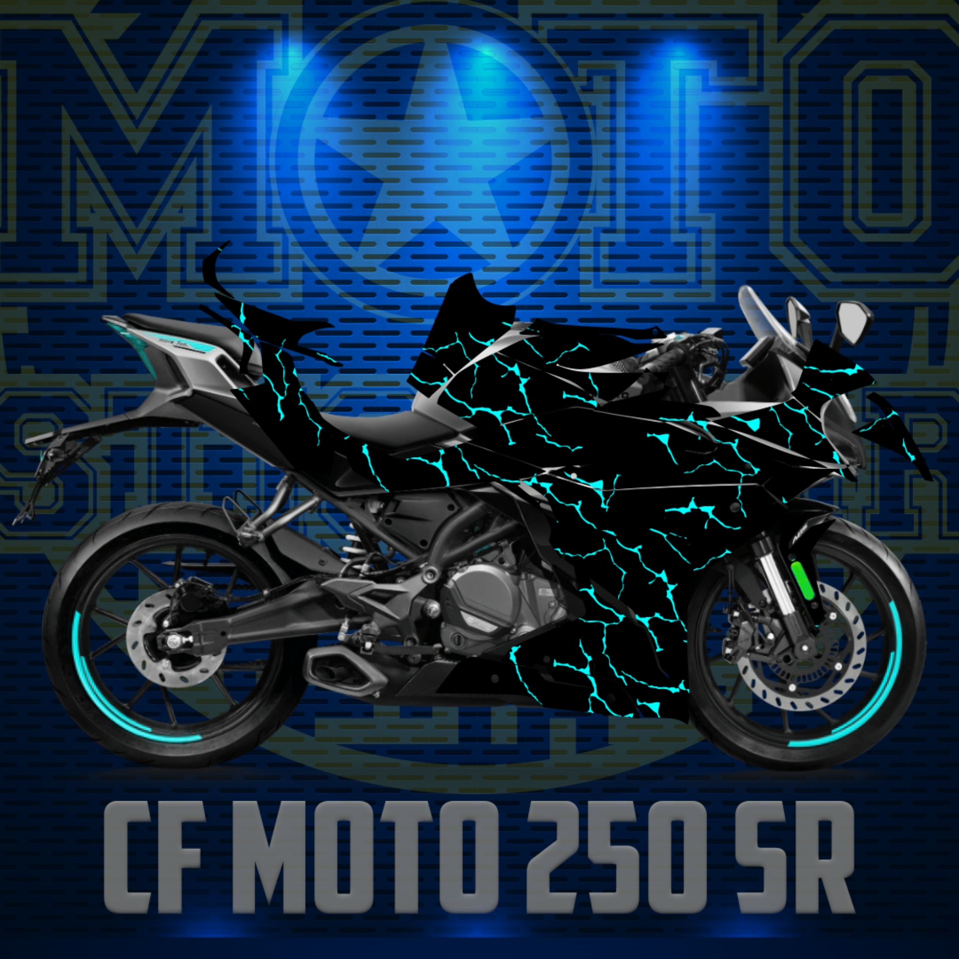 CF MOTO 250SR resmi