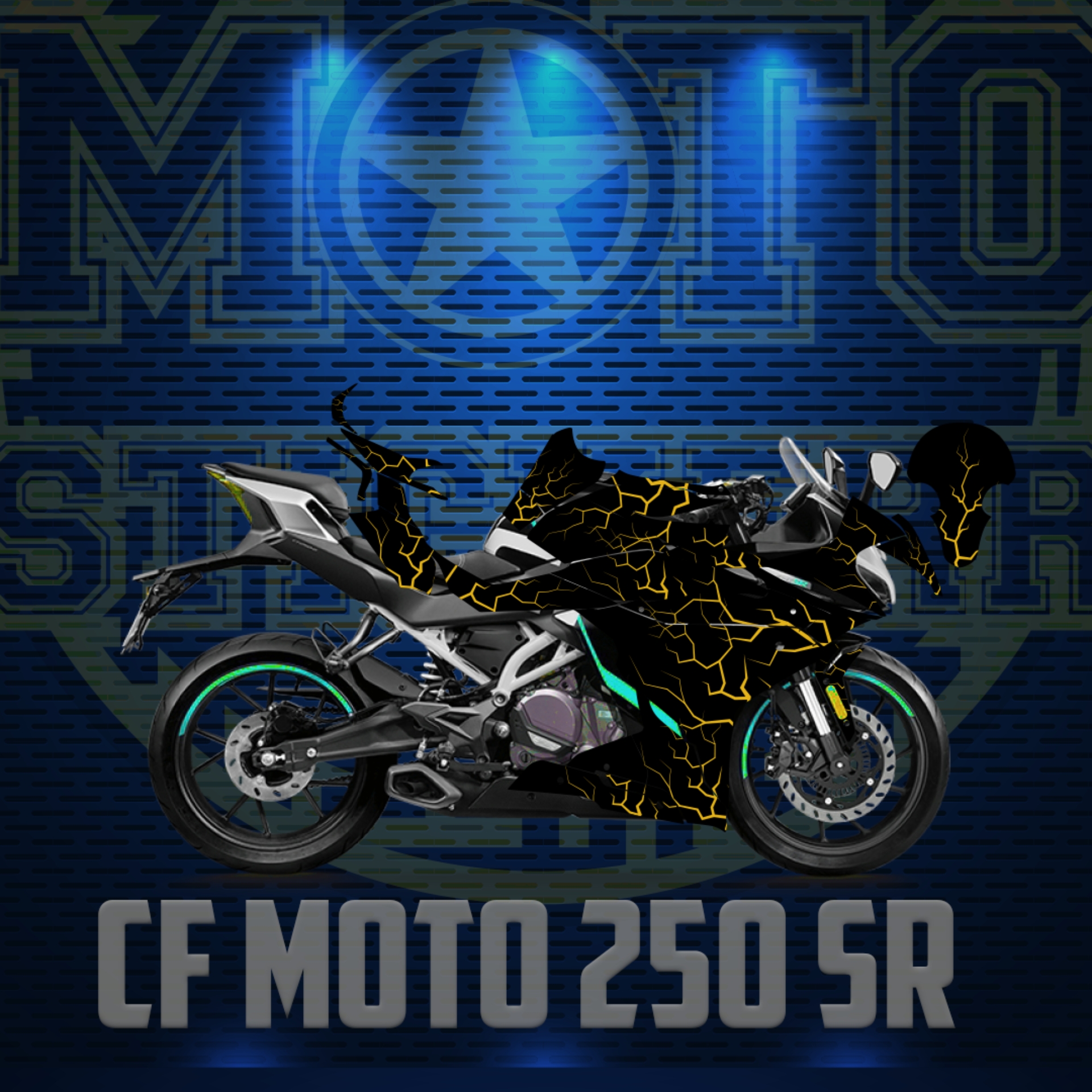 CF MOTO 250SR resmi