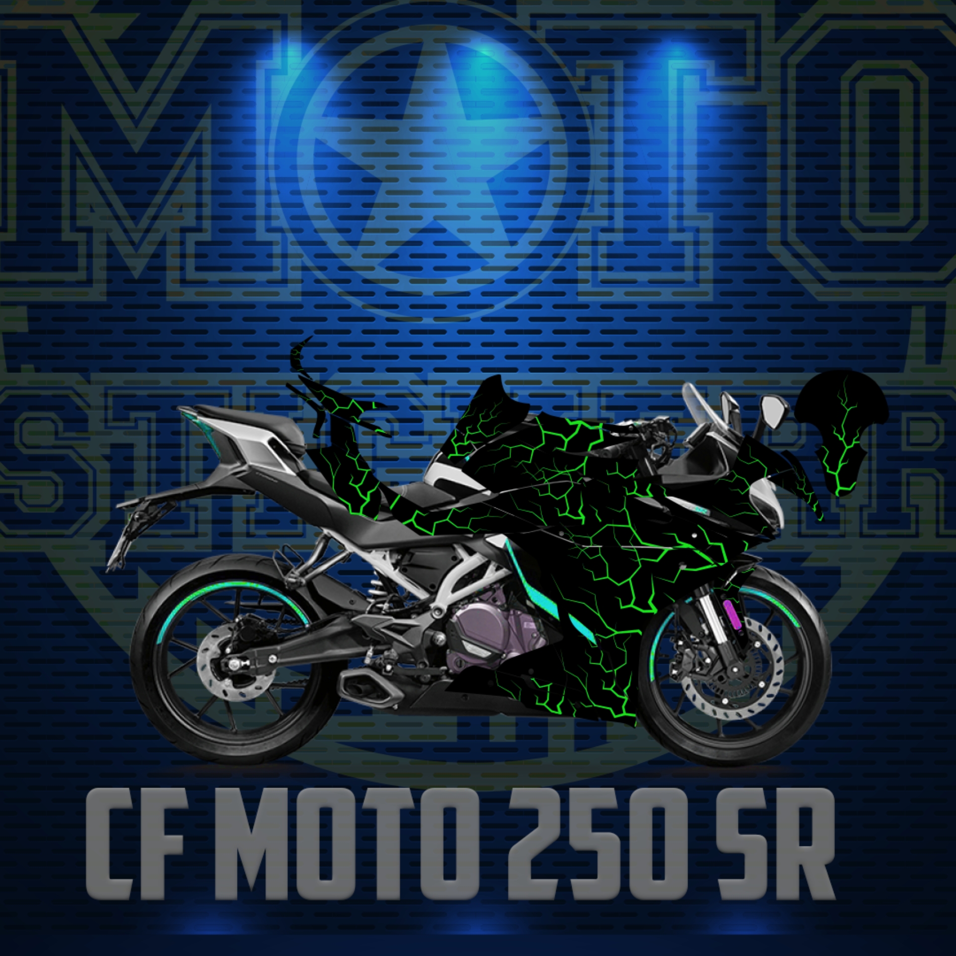 CF MOTO 250SR resmi