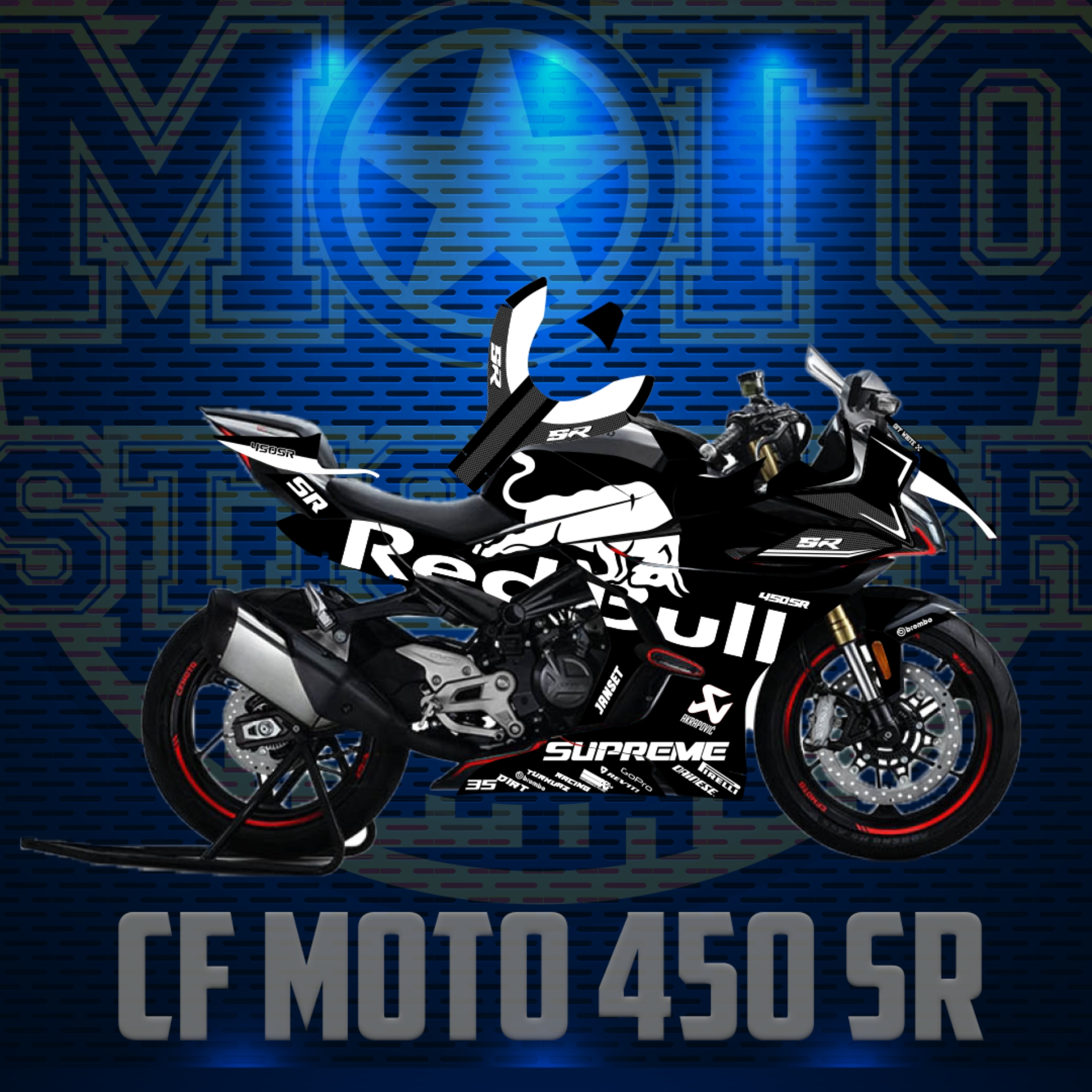 CF MOTO 450SR resmi