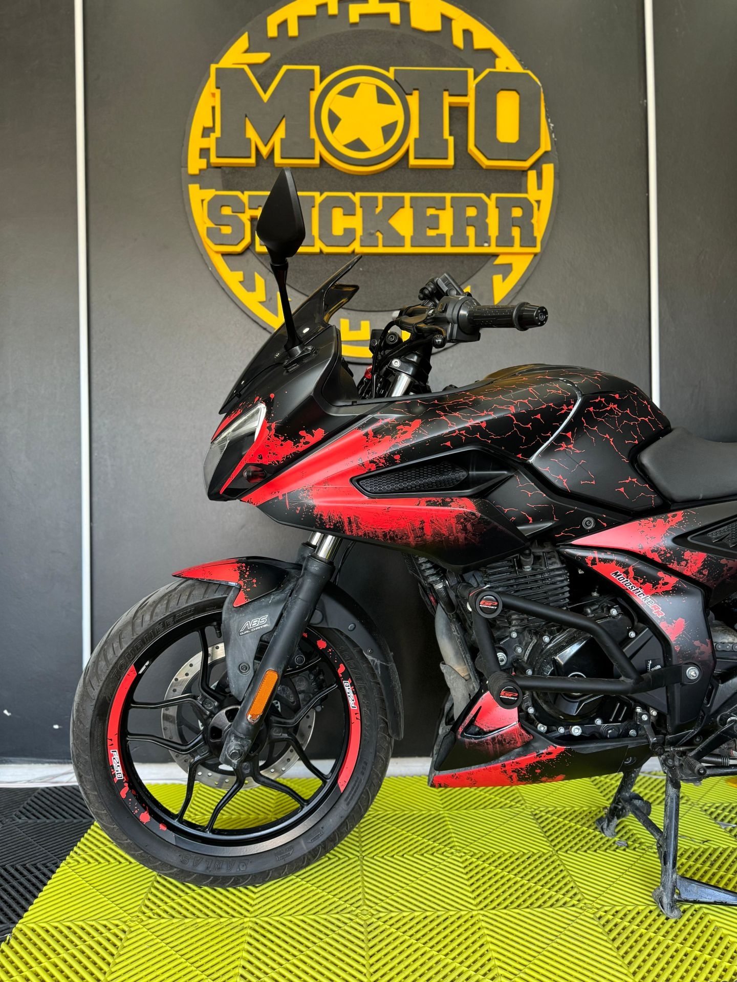 BAJAJ F250 STİCKER SET resmi