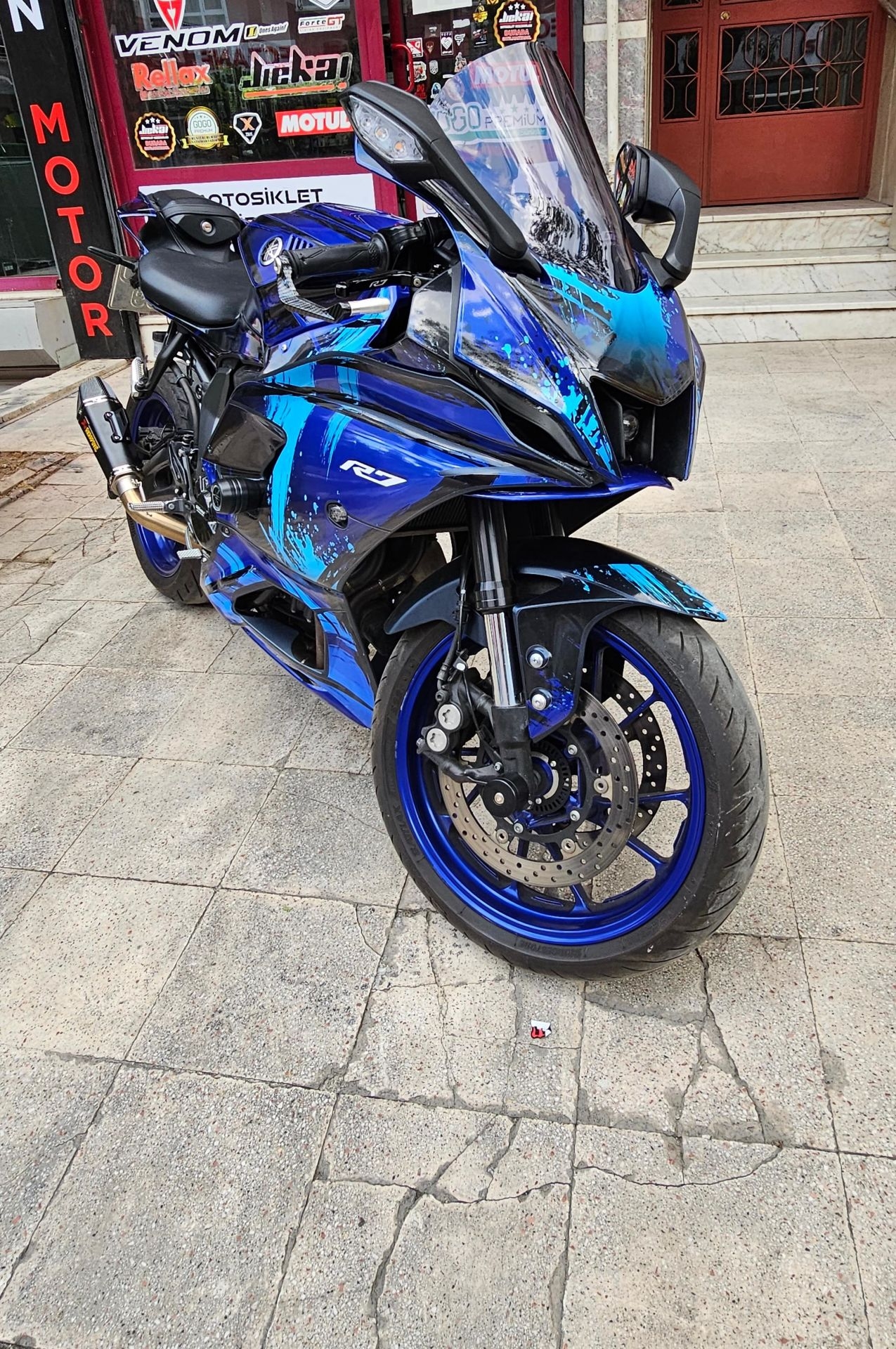 Yamaha R7 Kaplama – Özel Tasarım Motor Folyo Kaplama Modelleri ...