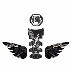 BAJAJ PULSAR 2014 - 2024 UYUMLU Tank Pad Set 005 resmi