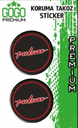 PULSAR UYUMLU 2 KORUMA TAKOZU İKİLİ DAMLA STİCKER resmi