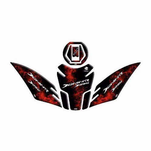 BAJAJ DOMiNAR 250 2020 - 2024 UYUMLU Tank Pad Set 008 resmi