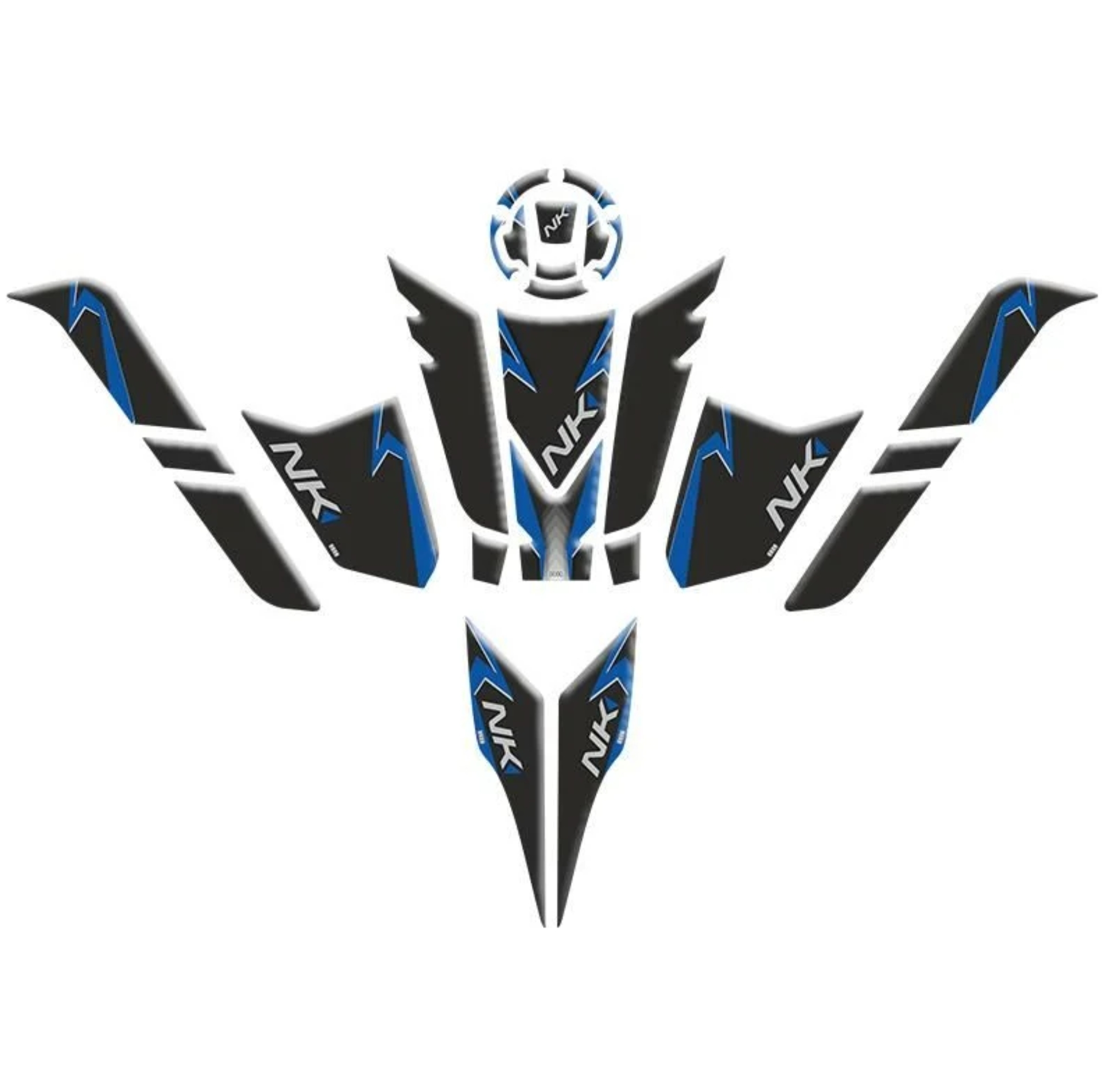 CF MOTO 250 NK 2023 - 2024 UYUMLU FULL TANK PAD SET 002 resmi