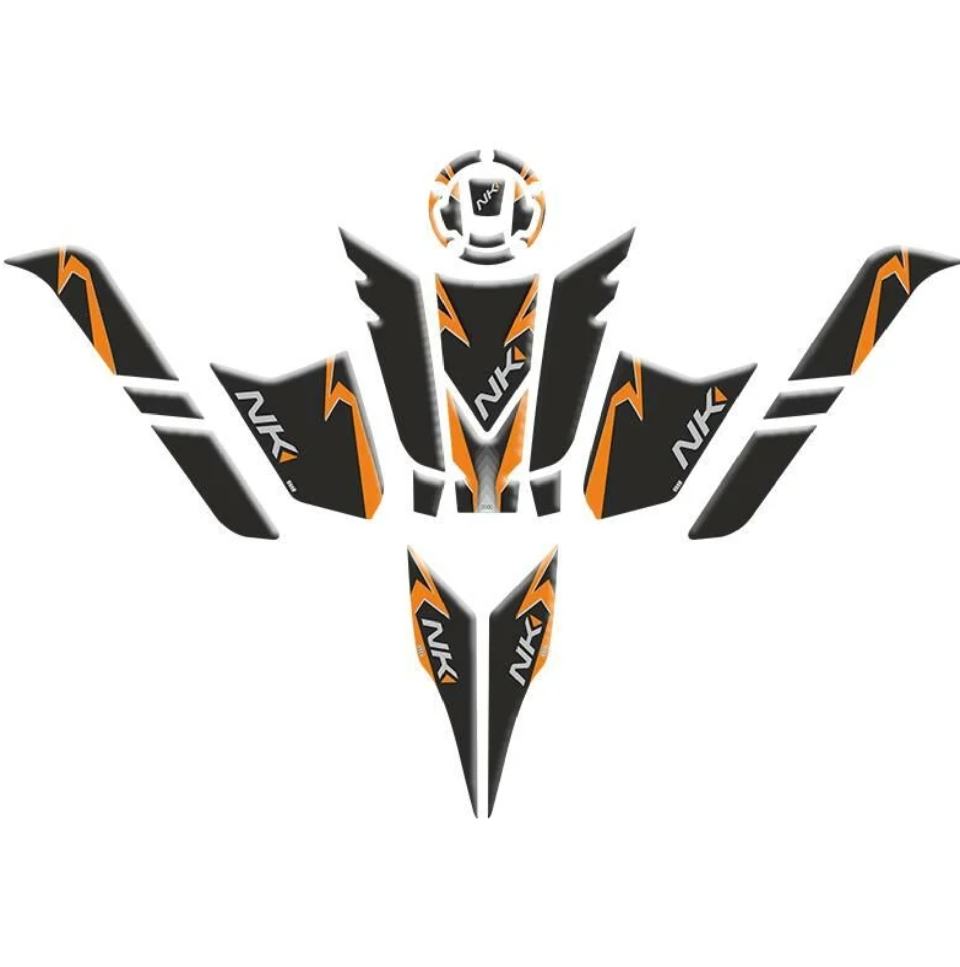 CF MOTO 250 NK 2023 - 2024 UYUMLU FULL TANK PAD SET 003 resmi