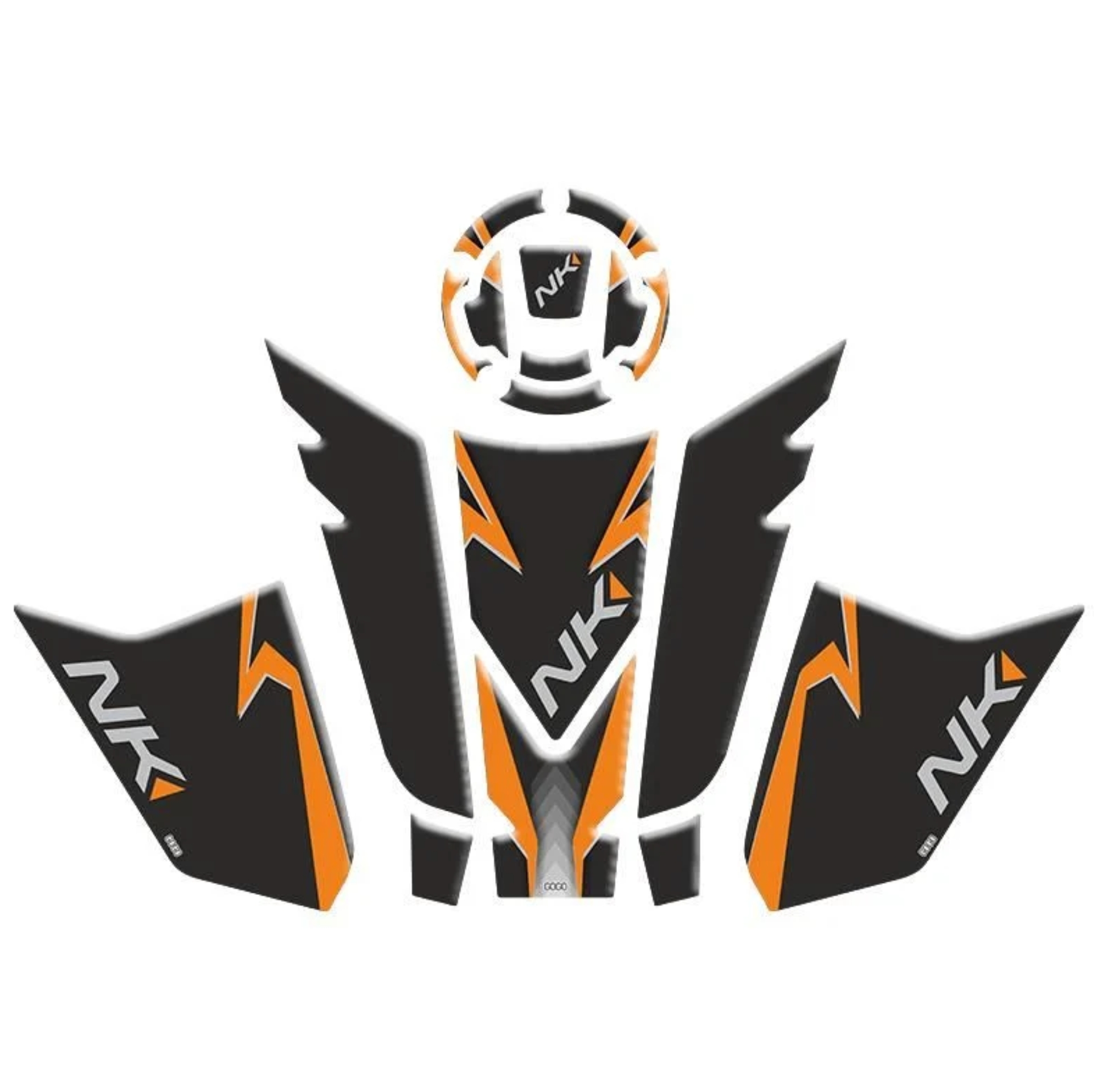 CF MOTO 250 NK 2023 - 2024 UYUMLU TANK PAD SET 003 resmi