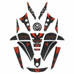 YAMAHA MT25 2020 - 2024 UYUMLU FULL TANK PAD SET 01 resmi