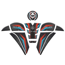 YAMAHA MT25 2020 - 2024 UYUMLU  TANK PAD SET 10 resmi