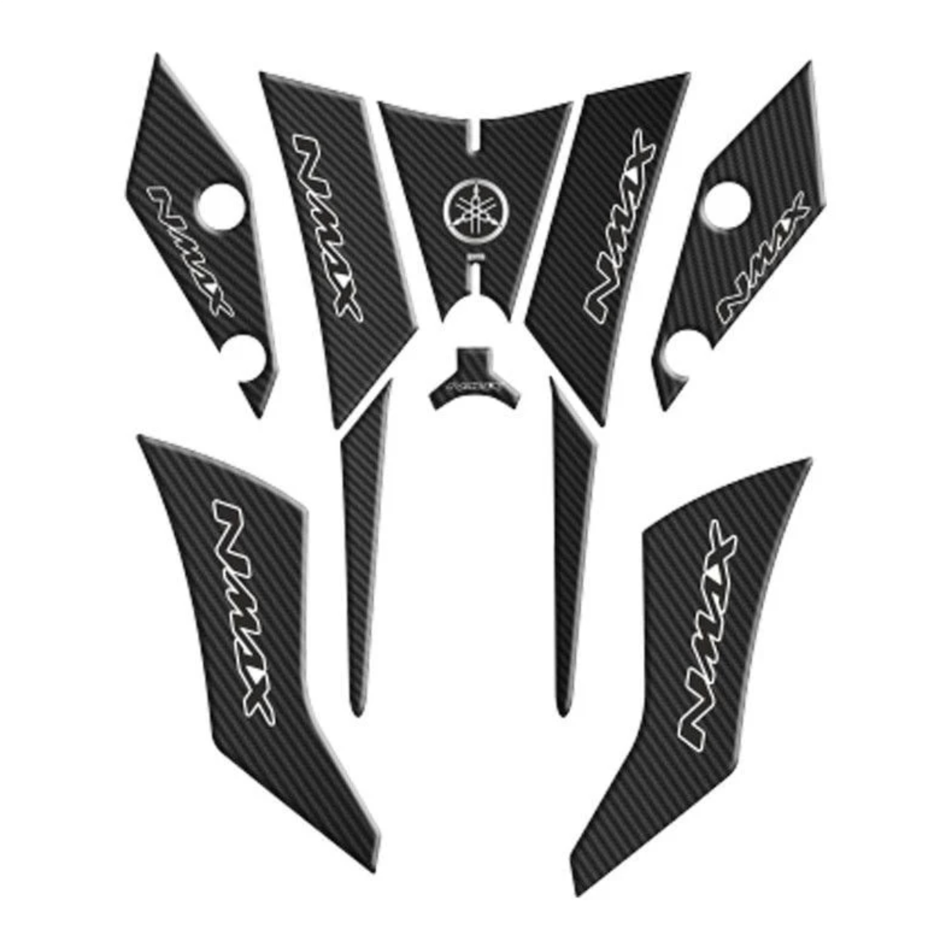 YAMAHA NMAX 2014 - 2020 UYUMLU TANK PAD SET 006 resmi