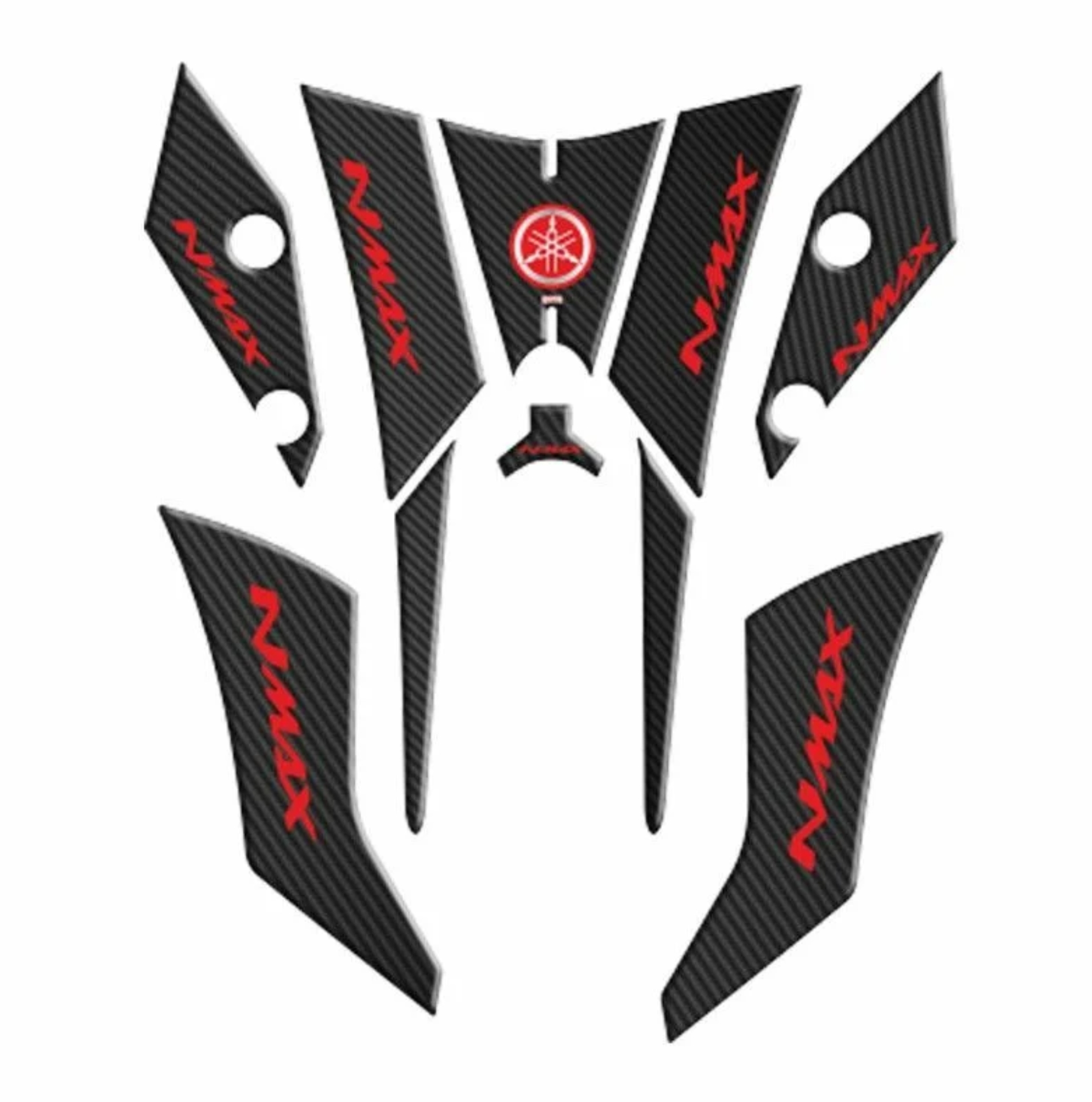 YAMAHA NMAX 2014 - 2020 UYUMLU TANK PAD SET 005 resmi