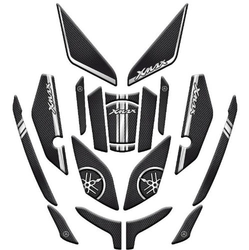 YAMAHA XMAX 2023 - 2024 UYUMLU Tank Pad Set 005 resmi