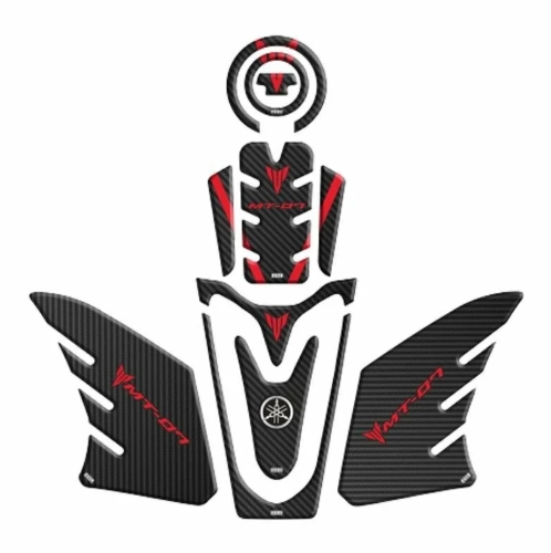 YAMAHA MT07 2021 - 2024 UYUMLU TANK PAD SET 002 resmi