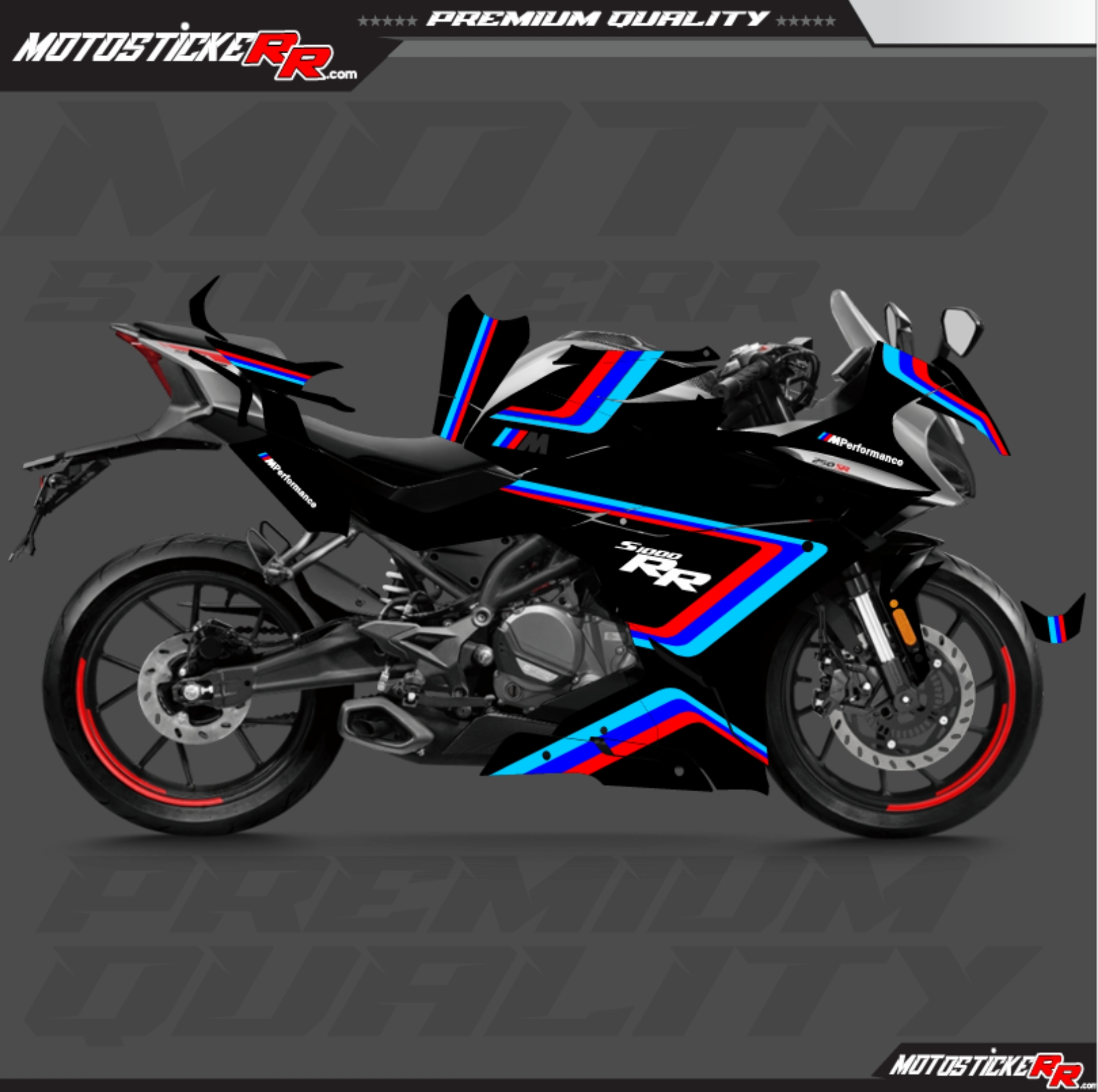 CF MOTO 250SR STİCKER SET resmi