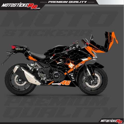 RKS R250 STİCKER SET resmi