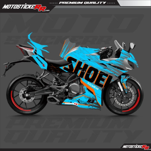 CF MOTO 250SR STİCKER SET resmi
