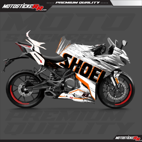 CF MOTO 250SR STİCKER SET resmi