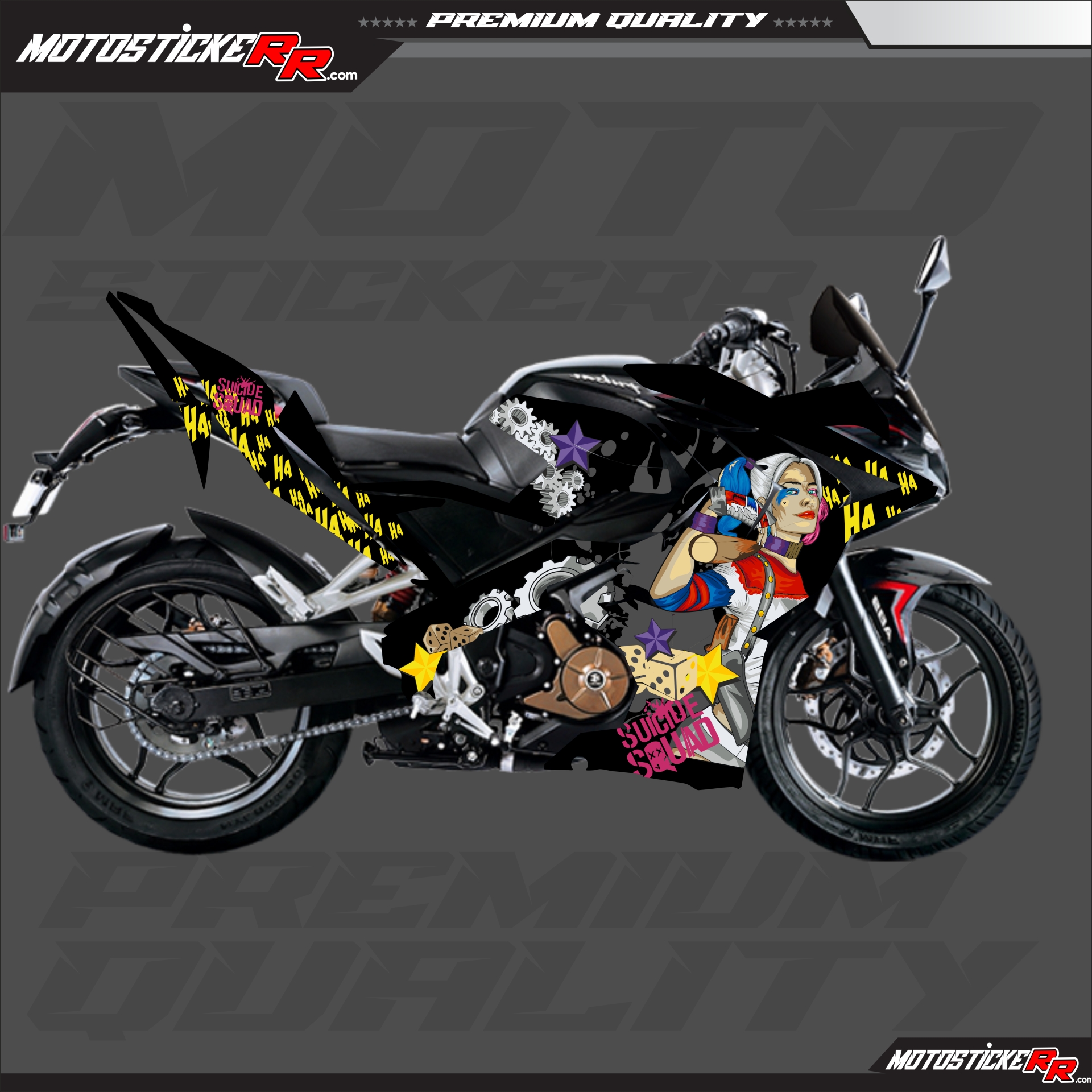 RS 200 STİCKER SET resmi