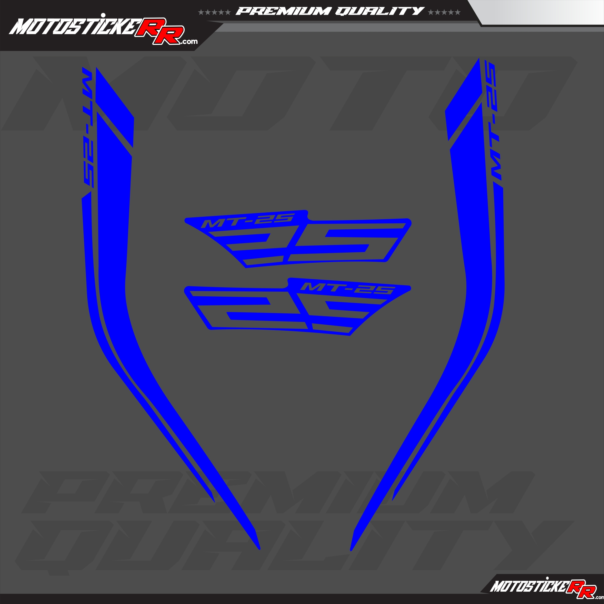 MT 25 STİCKER SET resmi