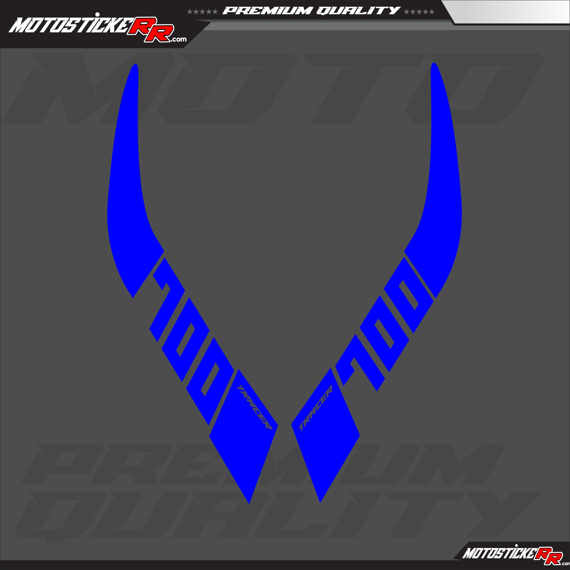 TRACER 700 DEPO STİCKERİ resmi