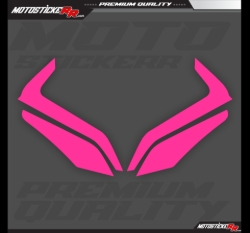 450SR TRANSPARAN GÜNDÜZ LED+ FAR STİCKERİ resmi