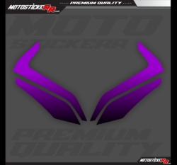 450SR TRANSPARAN GÜNDÜZ LED+ FAR STİCKERİ resmi