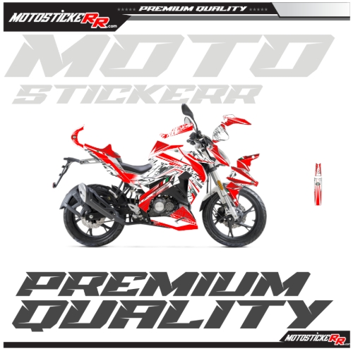 BENELLİ 125S STİCKER SET resmi