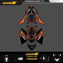 NS200 TANKPAD SET resmi